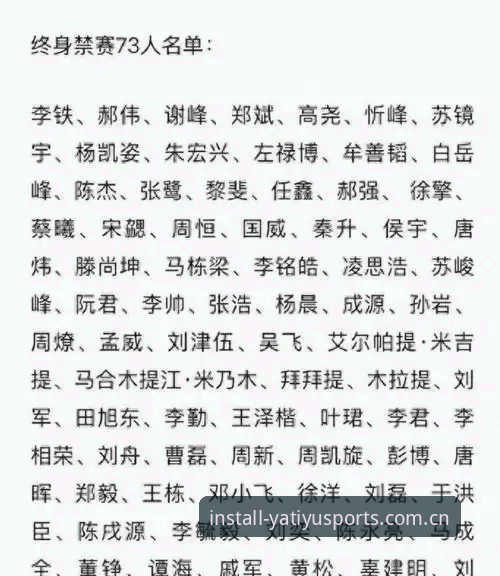 足球反腐风暴下的3个关键启示：从17人终身禁足看行业重塑之路